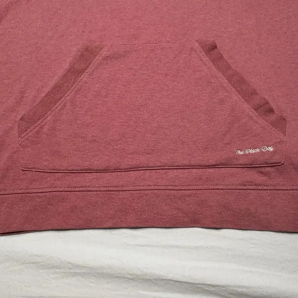 The Black Dog Sweatshirt Crewneck Sweater Salmon Pockets - Mens Med. - Picture 5 of 9